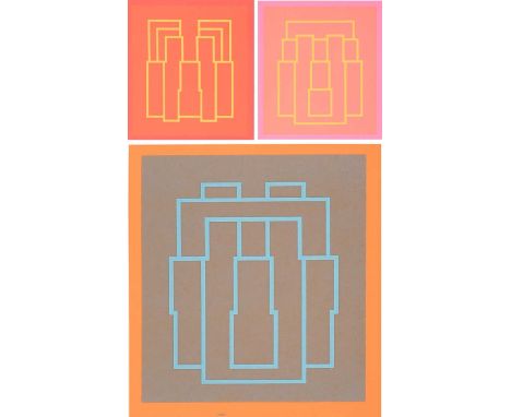 Φ Robyn Denny (1930-2014)Portraits - Series A:1; Portraits - Series B:2; Portraits - Series B:3Three, each signed and dated D