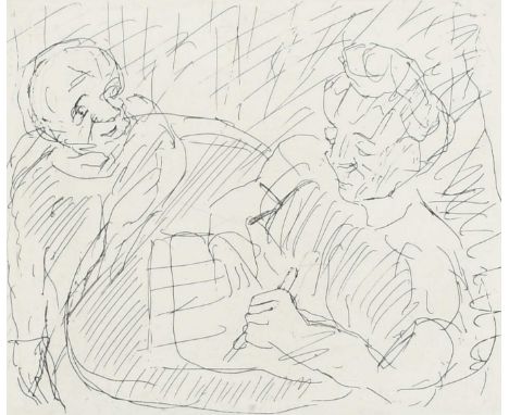 Φ Leon Kossoff (1926-2019)The LetterSigned, dated, numbered and inscribed 76/100 The Letter L Kossoff 82 (in pencil to margin