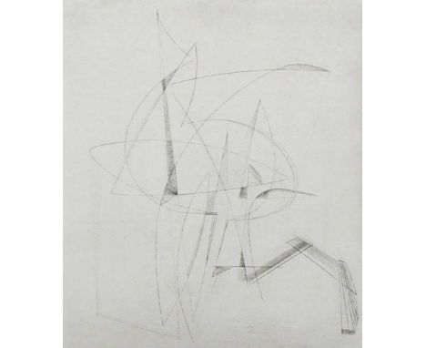 Φ John Wells (1907-2000) Topsail Inscribed p/p (in pencil to margin) Etching, 1950 14.5 x 12.5cm (plate)Provenance: The Art H