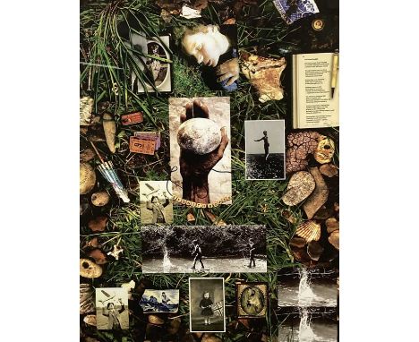 Richard Drew, known as Zacron (British, 1943-2012), archival fine art print - Stone Thrower, signed and numbered 2/250, 88 x 