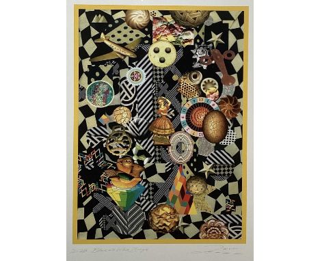 Richard Drew, known as Zacron (British, 1943-2012) Archival fine art print, Black and White Boogie, signed and numbered 2/250