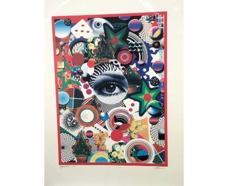 Richard Drew, known as Zacron (British, 1943-2012), archival print, Hypnotic, signed and numbered 11/500, image 68 x 49cm, mo