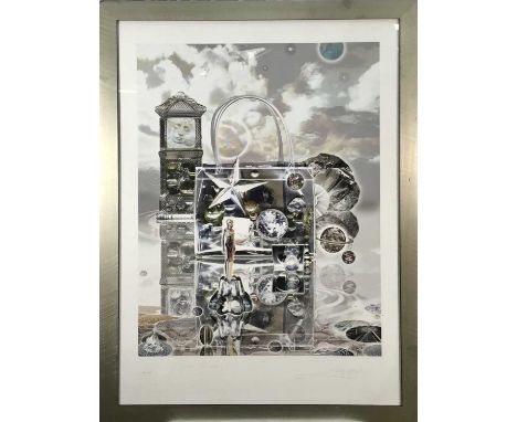 Richard Drew, known as Zacron (British, 1943-2012) Archival limited edition fine art print, Crystal Theatre, signed and numbe
