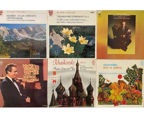 CLASSICAL LPs/ CD COLLECTION. An extensive collection 134 LPs &amp; 63 CDs. Composers/ performers include Kogan - Brahms: Vio