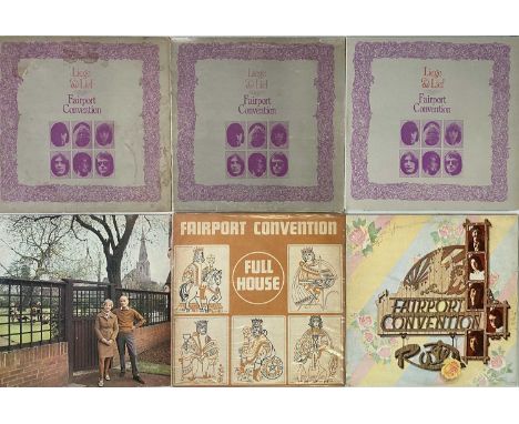 FOLK/ FOLK ROCK/ SINGER-SONGWRITER - LPs. A magic selection of 31 LPs. Artists/ titles include Fairport Convention inc Liege 