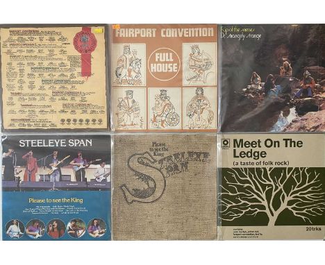 FOLK/ FOLK ROCK/ SINGER-SONGWRITER - LPs. A smashing collection of around 75 folk LPs. Artists/ titles include Dr Strangely S
