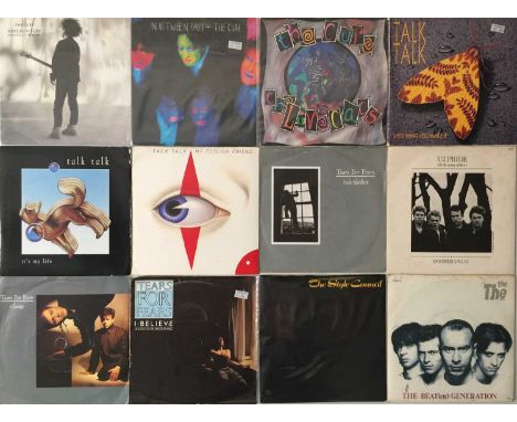 COOL POP - 7" COLLECTION. An excellent collection of around 150 x 7". Titles / Artists include The Cure inc. Boys Don't Cry, 