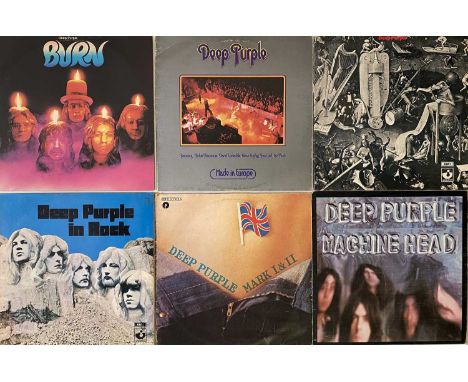 DEEP PURPLE/ LED ZEPPELIN - LPs. A quality selection of 15 LPs by two giants of 70s British rock. Artists/ titles include Dee