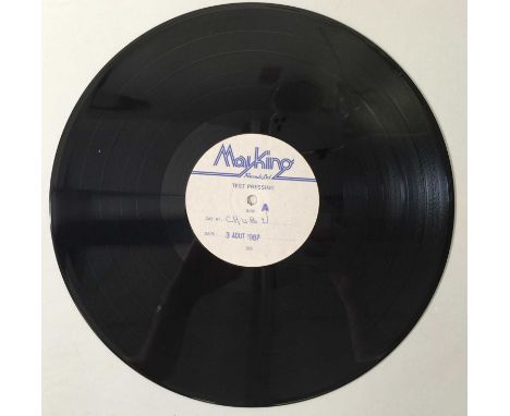 SATANIC RITES - NO USE CRYING - ORIGINAL UK MAYKING WHITE LABEL TEST PRESSING. Scarce original UK white label test pressing o