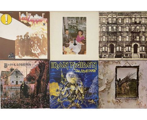 CLASSIC/ HEAVY ROCK/ METAL - LPs. A wonderful collection of 37 LPs. Artists/ titles include Led Zeppelin inc Physical Graffit