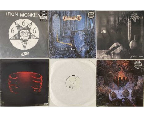 DOOM/ DEATH - METAL LP PACK. A superb selection of 5 metal LPs. Artists/ titles include Opeth - Deliverance (2008 US pressing