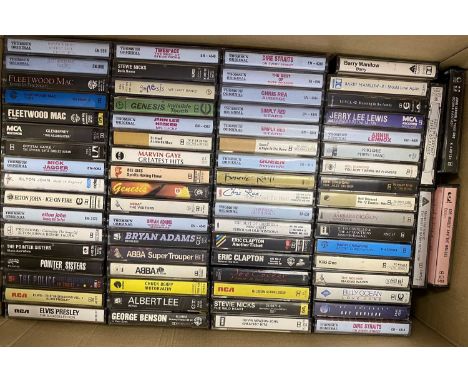 CASSETTE COLLECTION. A fantastic collection of around 240 x cassettes. Artists include ABBA, Queen, Chris Rea, Neil Diamond, 