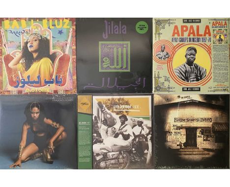 INTERNATIONAL/ FOLK - LPs. A superb selection of 56 international/ folk LPs, including a smattering of modern pressings. Arti