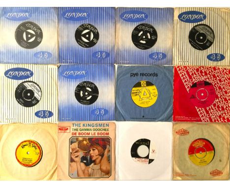 60s ROCK/ POP/ BEAT 7" (K &amp; L). A quality selection of around 115 7" singles, mostly 60s artists including some demos, le