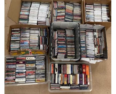 CD COLLECTION. Awesome collection of around 1000 x CDs. Artists include Whitney Houston, Cliff Richard, Tom Petty, Johnny Cas