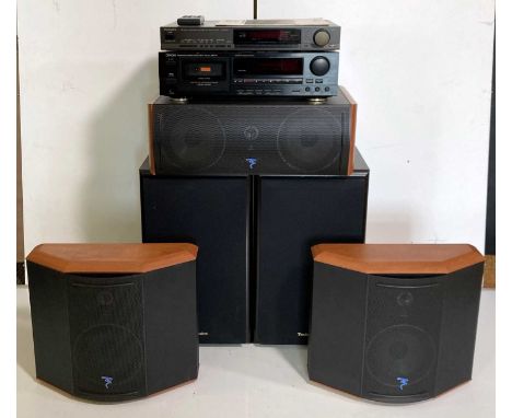 A collection of HIFI equipment to include a JM Labs Cobalt CC800 centre speaker classic (boxed and unused), a pair of JM Labs