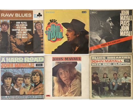 JOHN MAYALL/ THE WHO - LP PACK. A lovely selection of 21 LPs. John Mayall titles include Plays John Mayall (LK4680, Record G+