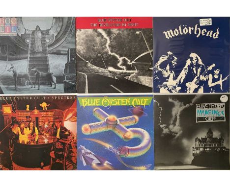 HEAVY ROCK/ METAL/ PUNK - LPs. A quality pack of 35 LPs. Artists/ titles include Motorhead - S/T (SWT61, Record Ex/ sleeve Ex