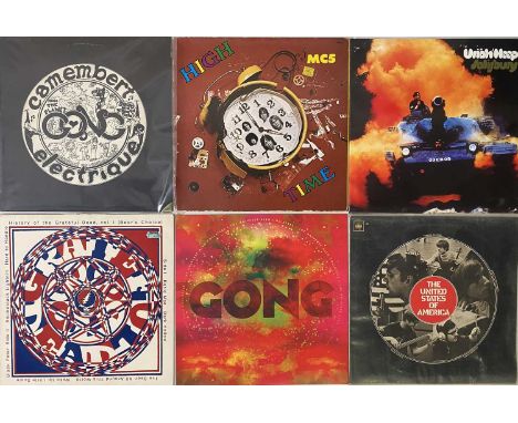 CLASSIC ROCK &amp; PROG - LP COLLECTION. A smashing collection of around 90 LPs. Artists/ titles include Uriah Heep - Salisbu