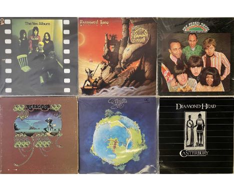 CLASSIC/ PROG/ HEAVY - ROCK LPs. A magical selection of around 75 rock LPs. Artists/ titles include The Ferris Wheel - S/T (N