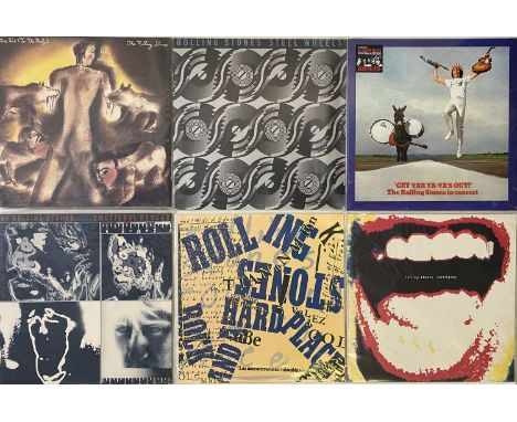 THE ROLLING STONES &amp; RELATED - LPs/ 12"/ 7". A quality selection of 21 LPs/ 12"/ 7" by The Rolling Stones and related sol