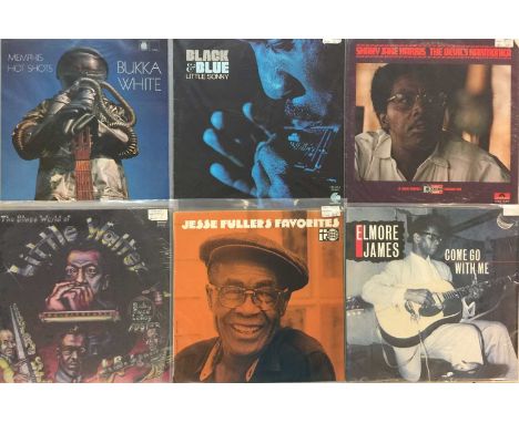 BLUES - LP COLLECTION. Fantastic offering of 47 x  Blues LPs. Artists/titles include Bukka White - Memphis Hot Shots (UK Blue