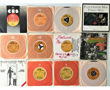 FLEETWOOD MAC AND RELATED - 7" COLLECTION. A quality collection of around 118 7" singles by Fleetwood Mac and related solo re