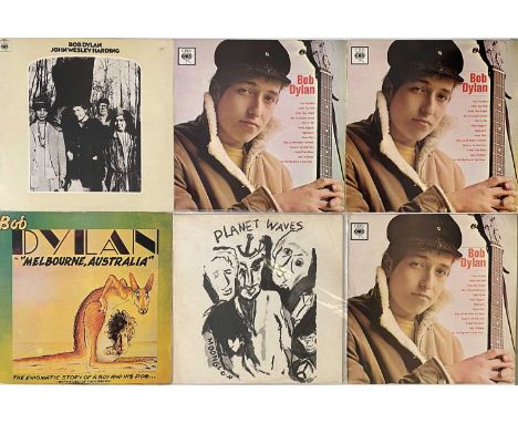 BOB DYLAN - LP COLLECTION. Great collection of around 22 x LPs. Titles include Bob Dylan (2 x copies), Planet Waves (ILPS 926