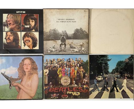 CLASSIC/BLUES &amp; COUNTRY ROCK - LP COLLECTION. Top collection of around 56 x classic LPs. Artists/titles include The Beatl