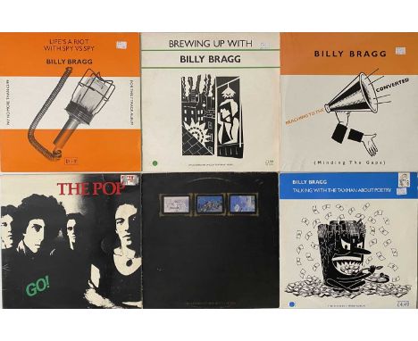 PUNK/ WAVE/ INDIE/ ALT - LPs. A smashing collection of 67 LPs. Artists/ titles include Billy Bragg inc Reaching To The Conver