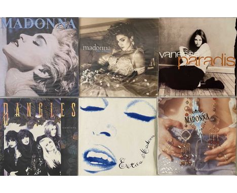 FEMALE POP LPs/ 12" COLLECTION. A fantastic collection of 66 female pop LPs, includes a small amount of 12" singles. Artists/