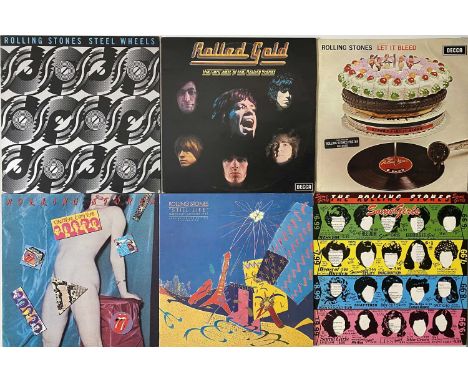 STONES/ BOWIE/ BEATLES SOLO - LPs. A quality collection of 20 LPs. Artists/ titles include The Rolling Stones inc Let It Blee