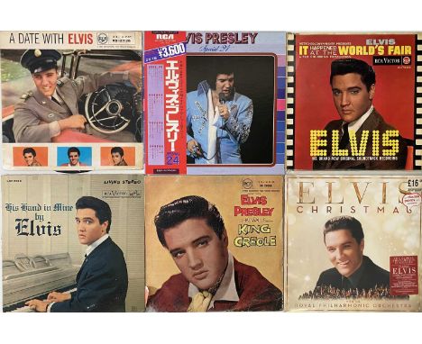 ELVIS - LP COLLECTION. Awesome collection of around 83 x (almost entirely) LPs. Titles include Loving You (10"), Christmas, S