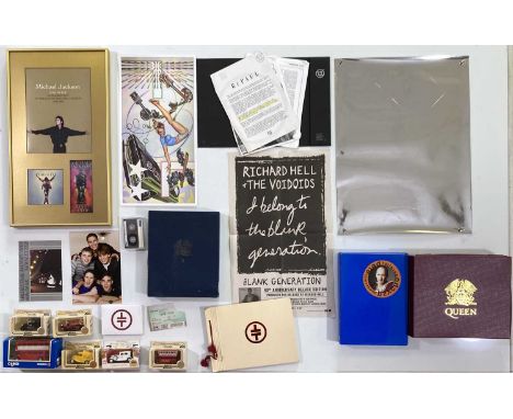 Collection of press and promotional items to include press kits, press packs, press photos, transparencies/slides and more. A