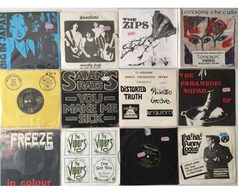 PUNK/ INDIE/ ALT - 7" COLLECTION. A stunning selection of around 50 7" singles. Artists/ titles include The Cure - Lovesong (