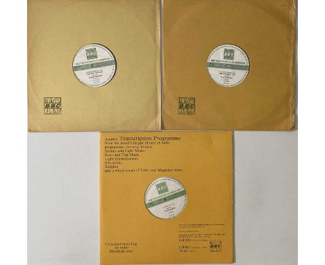 CLASSIC/ PROG/ BLUES ROCK - BBC TRANSCRIPTION LPs. A smashing pack of 3 BBC Transcription LPs. Artists/ titles include The St