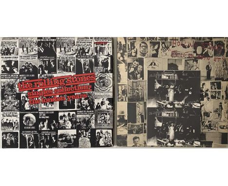 THE ROLLING STONES - EXILE ON MAIN ST/ SINGLES COLLECTION LP/ LP BOX SET. A quality pack of 2 LP rarities by British rock leg