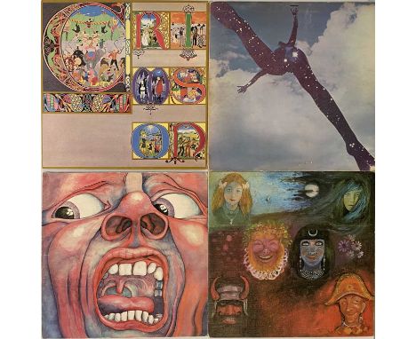 FREE/ KING CRIMSON - LP PACK. A lovely selection of 4 LPs by Free &amp; King Crimson. Free titles include S/T (ILPS 9104, UK 
