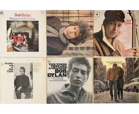 BOB DYLAN/ FOLK ROCK - LPs. A smashing collection of 15 LPs, mostly Bob Dylan but does include a small number of associated a