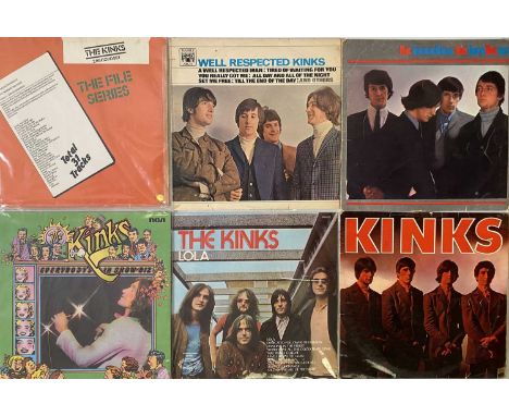 60s ROCK/ POP/ BEAT - LPs. A smashing collection of 34 LPs. Mostly 60s rock/ pop/ beat. Artists/ titles include The Kinks inc