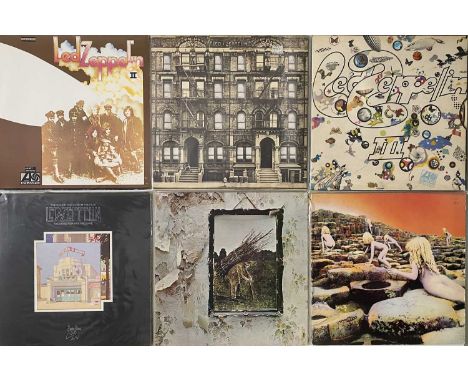 ZEPPELIN/ FLOYD/ WHO AND RELATED LPs. A timeless collection of 22 classic rock LPs. Artists/ titles include Led Zeppelin inc 