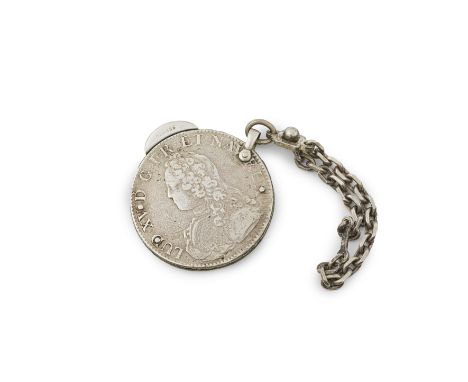 HERMES Paris. Porte-clé, argentCirca 1970En argent 925 millièmes et d'une pièce datée 1729Condition d'état: BPoids brut: 44,4