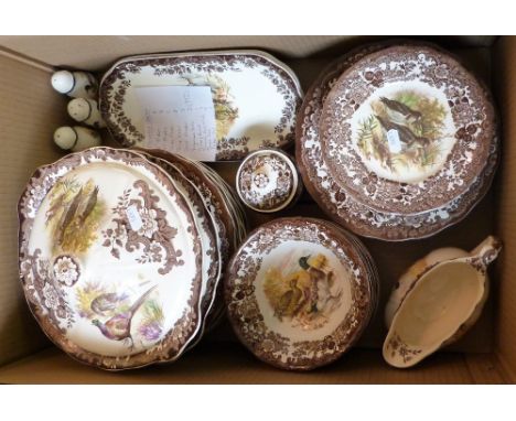 A quantity of Royal Worcester Palissy (Game Series) dinnerware