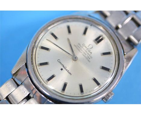 A Gentleman's Omega automatic Chronometer 'Constellation' wrist watch.