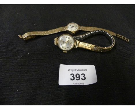 A 9ct gold Rotary ladies wristwatchTogether with a Limit watch (2) 