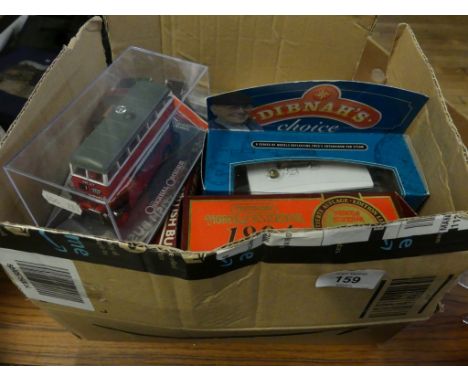 A box of various modern Corgi and other toy vehicles 