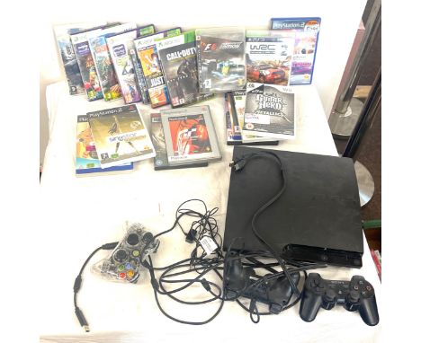 Playstation 3 console, various computer gams to include Playstation, Xbox, Wii, PC games etc 