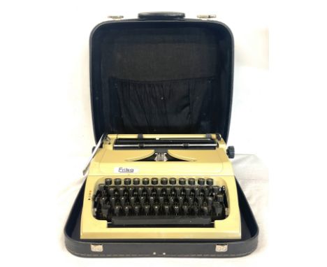 Erica vintage cased typewriter 