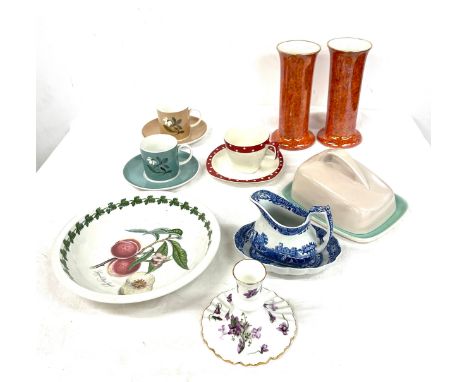 Selection of china to include Spode, Italian, Poole, Midwinter, Hammersley, Susie Cooper 