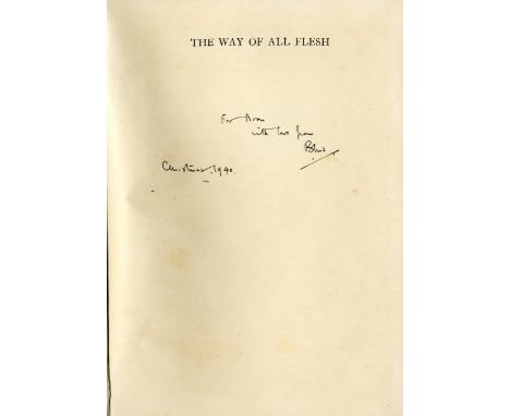 MILNE A. A.: (1882-1956) English author, creator of Winnie-the-Pooh. Book signed and inscribed, being a hardback edition of T